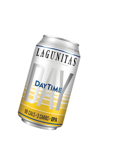 Lagunitas Brewing Company DayTime 12oz can sideways