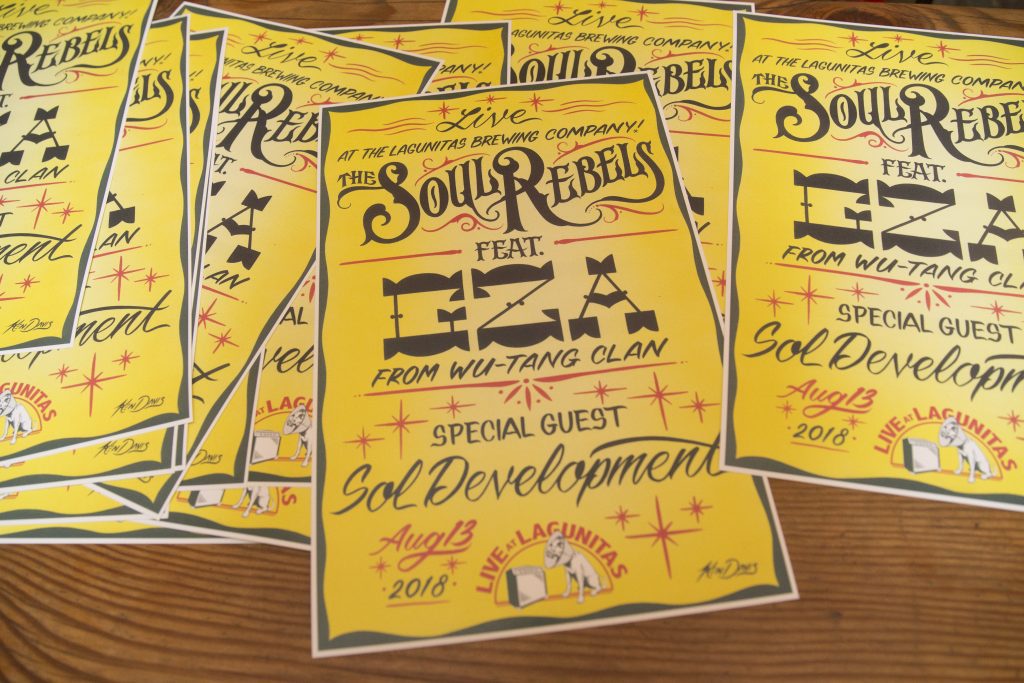 SoulRebs from wu-tang clan poster 2018 aug 13