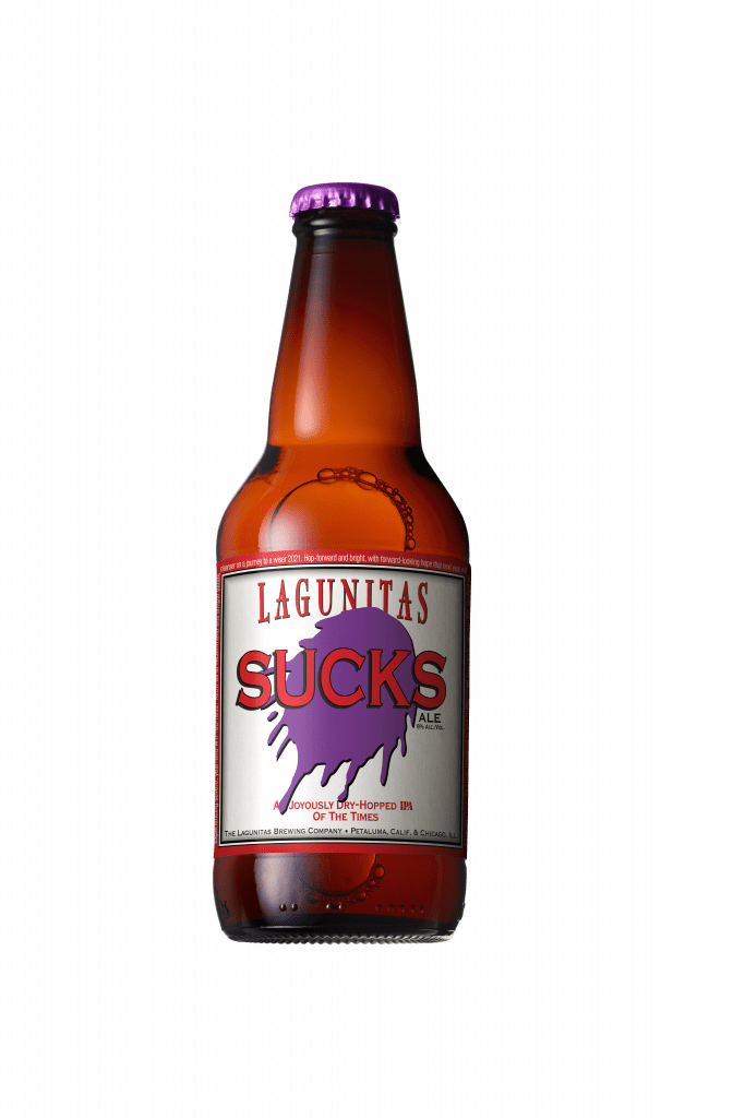 Lagunitas Brewing Company Sucks 12oz bottle upright