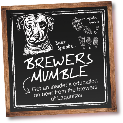 Brewers mumble - Get an insider's education on beer from the brewers of launitas.