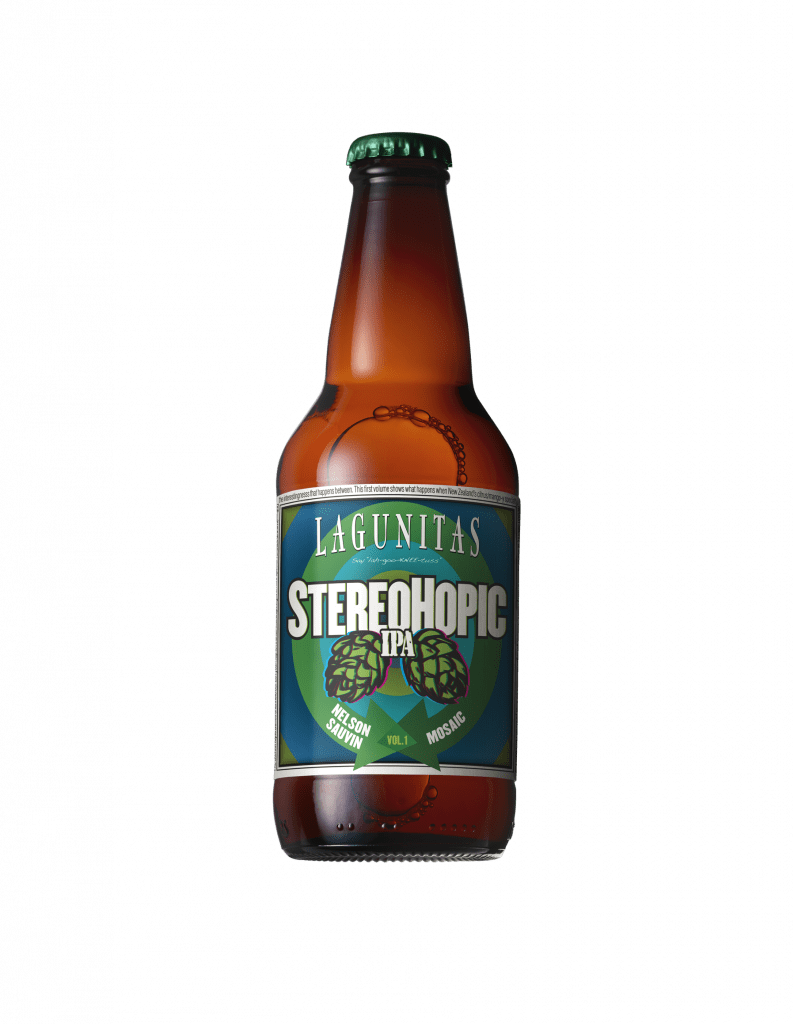 Lagunitas Brewing Company StereoHopic Volume 1 12oz bottle upright